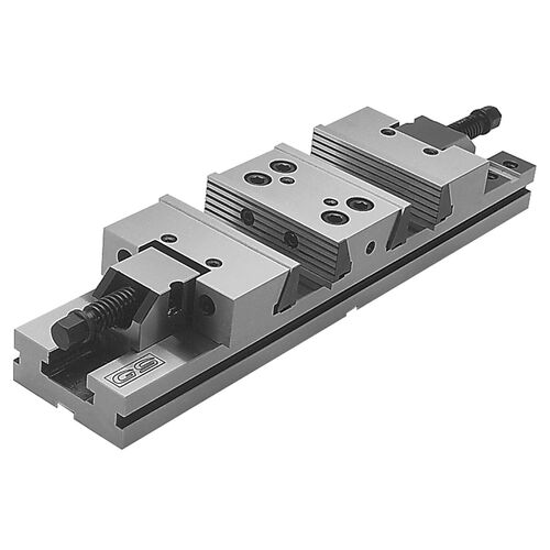 Picture of Gs Tooling 382153 #3 6"X2X4.3" Double Modular Vise